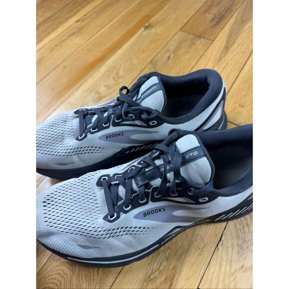 Brooks Mens Adrenaline Grey GTS 23 Tennis Shoes Size 12 main image 7